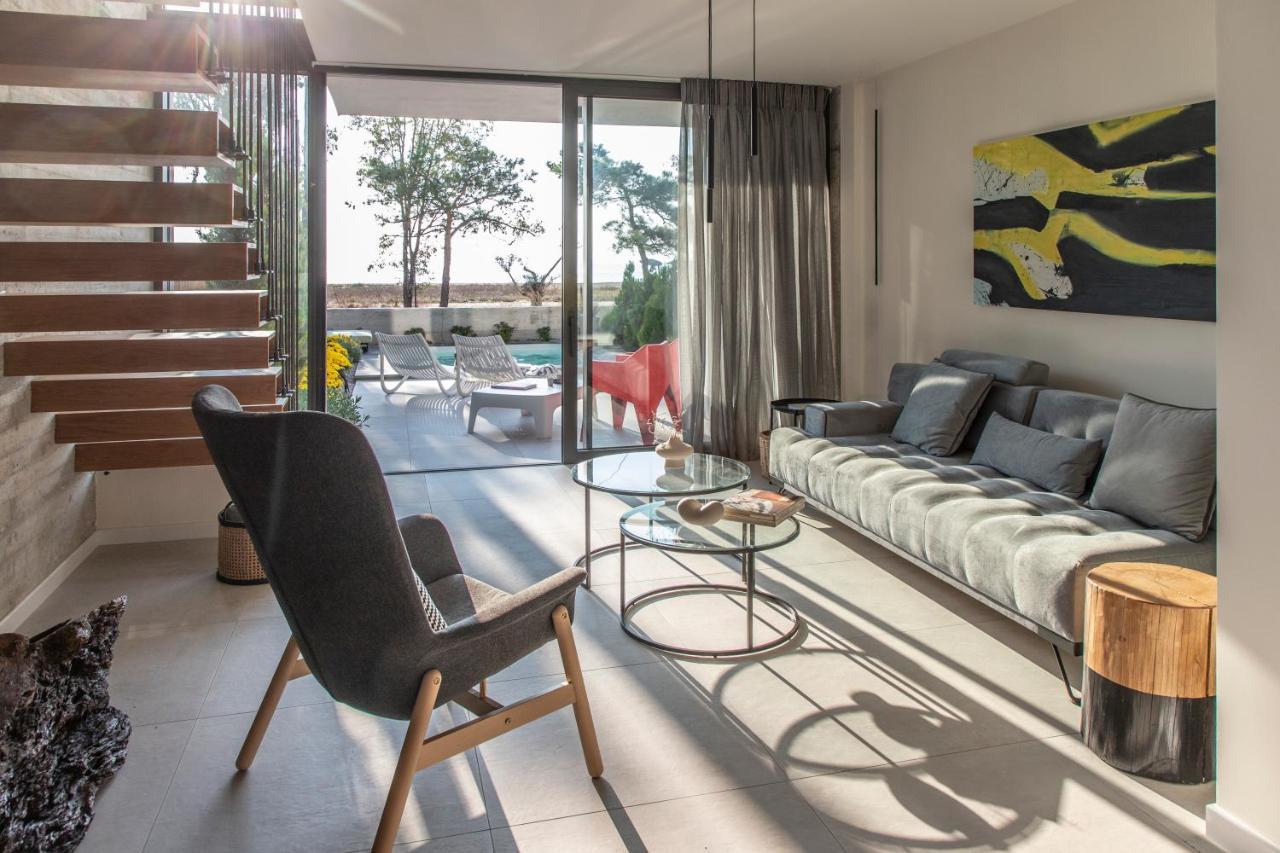 Ikies 3 Modern Eco-Friendly Private Seaview Signature Villas With A Pool Volos Exterior foto