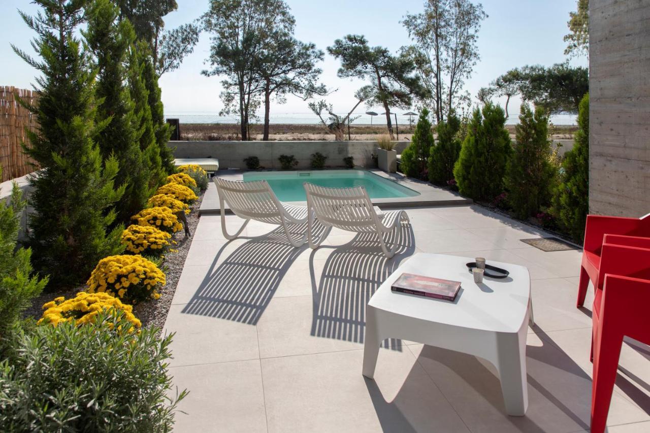 Ikies 3 Modern Eco-Friendly Private Seaview Signature Villas With A Pool Volos Exterior foto
